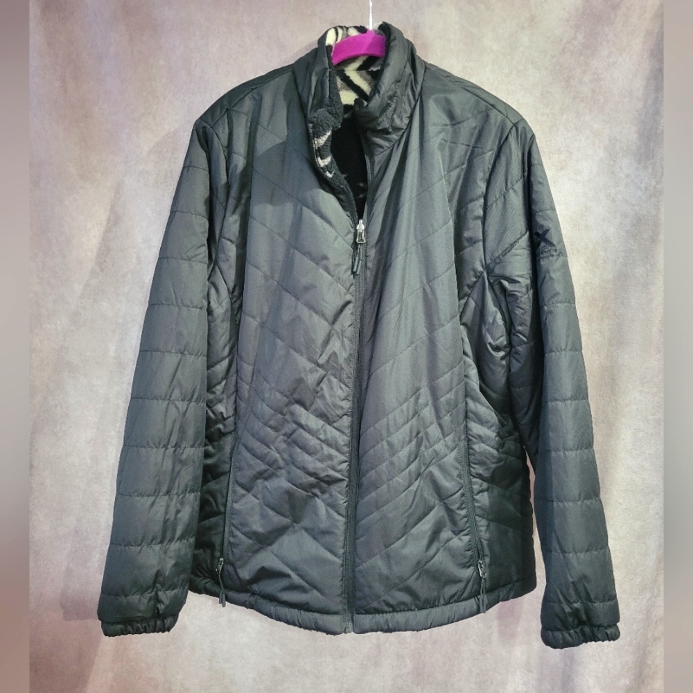 Women's XXL ZeroXposure Black & White Reversible Jacket